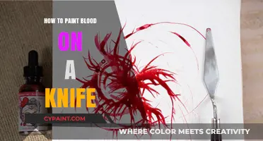 Realistic Blood Effects: Painting Techniques for a Knife Prop