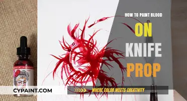 Realistic Blood Effects: Painting Techniques for Knife Prop Realism