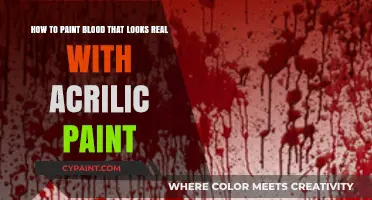 Mastering the Art of Realistic Blood Effects with Acrylic Paint