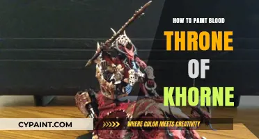 Mastering the Art: Painting the Blood Throne of Khorne Step-by-Step