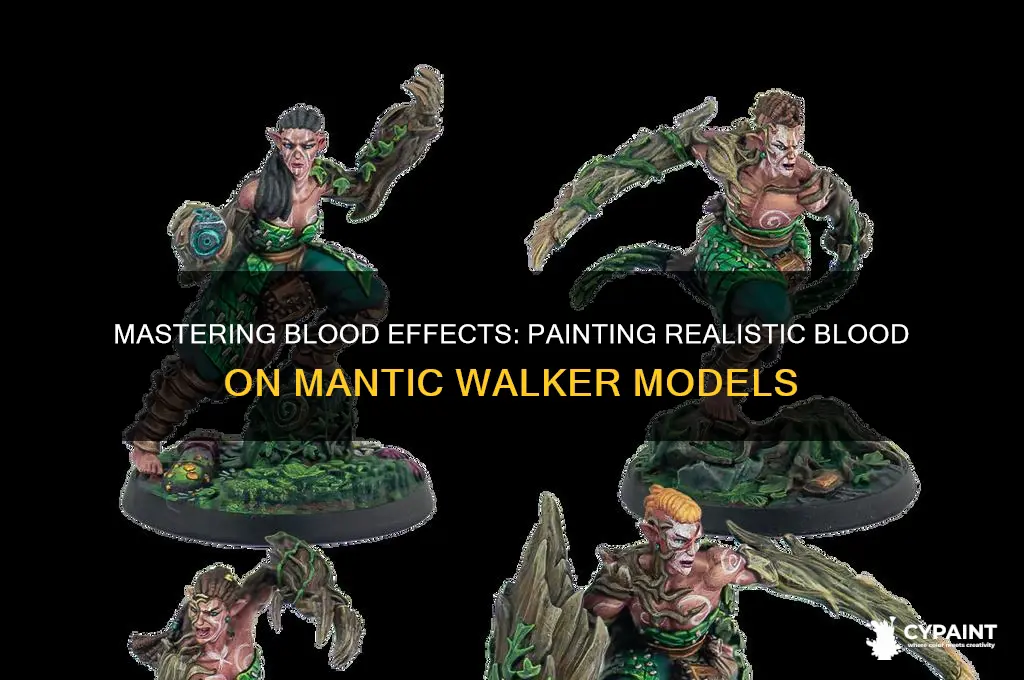 how to paint bloos on mantic walker s