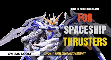 Mastering Blue Flame: Painting Realistic Spaceship Thruster Effects