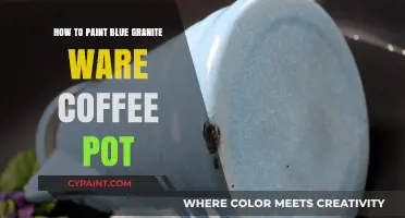 Revive Your Blue Granite Ware Coffee Pot with Easy Painting Tips