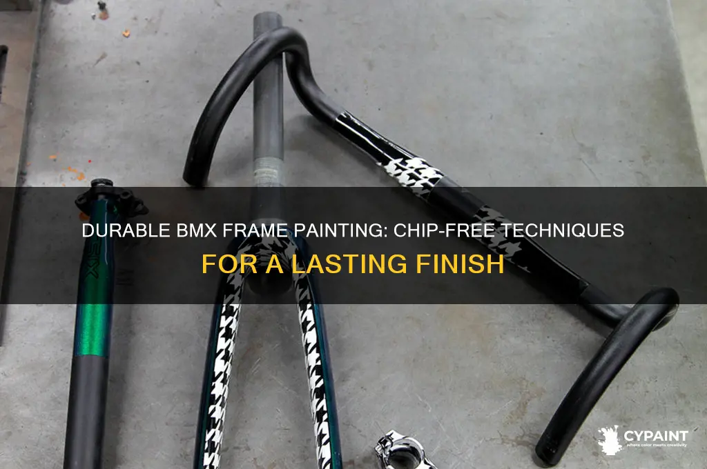 how to paint bmx frame without chipping