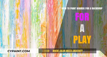 Crafting a Stunning Backdrop: A Guide to Painting Boards for Plays