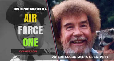 Brushstrokes of Serenity: Painting Bob Ross on Air Force One