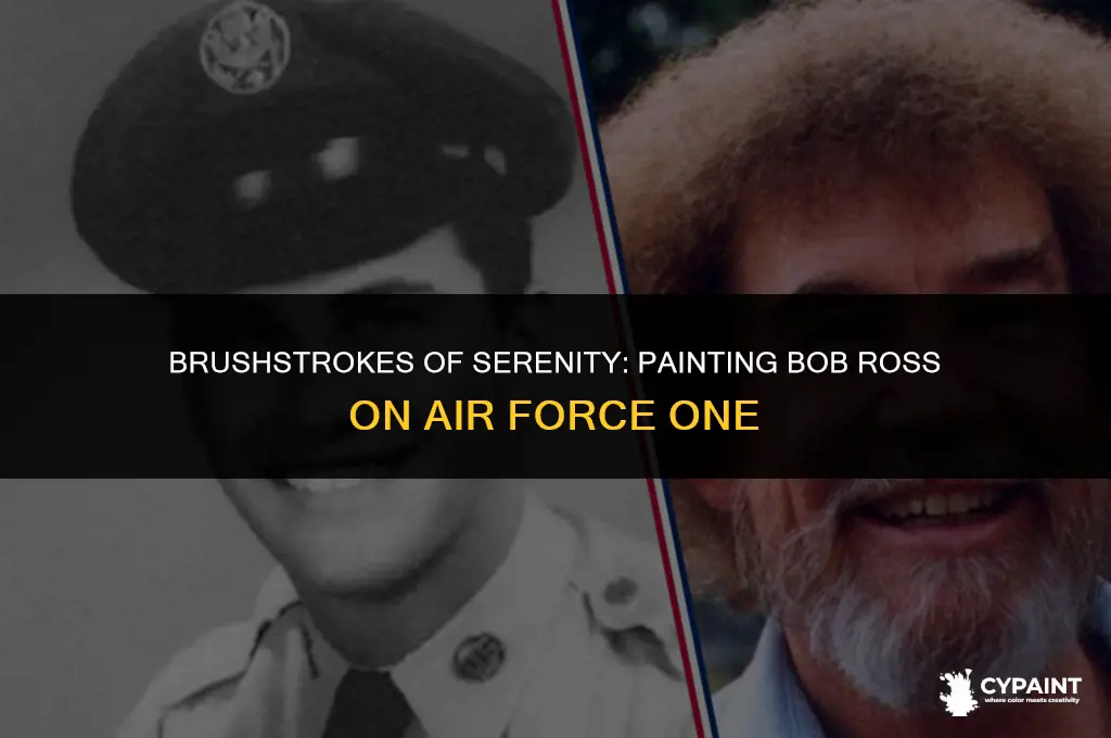 how to paint bob ross on a air force one