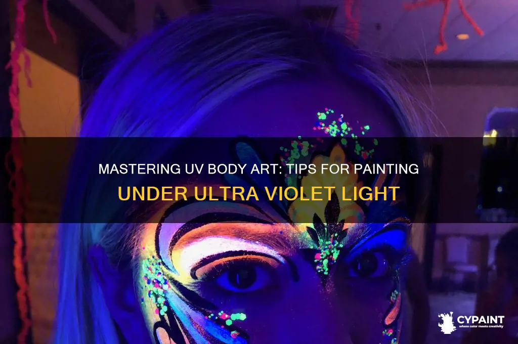 how to paint body for ultra violet