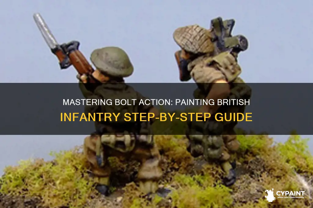 how to paint bolt action british infantry