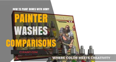 Painting Bones: Army Painter Wash Comparisons