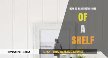 Mastering Shelf Painting: Tips for Coating Both Sides Flawlessly