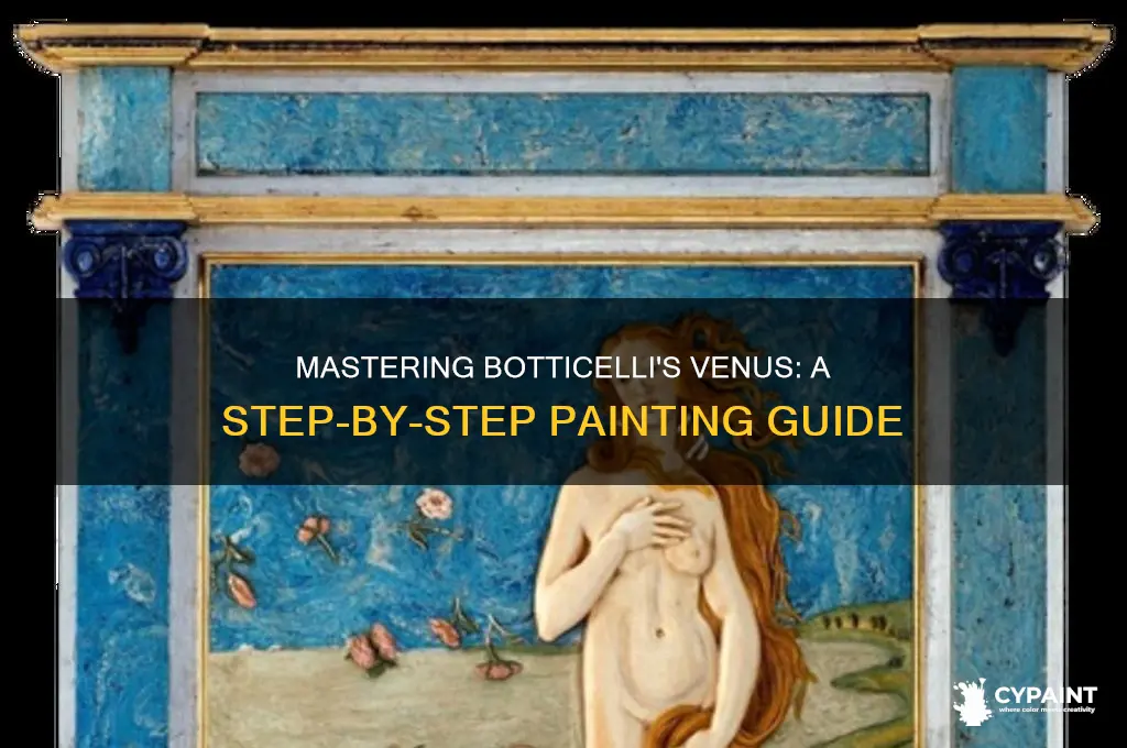 how to paint botticelli