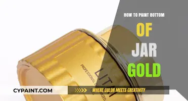 Easy DIY Gold Jar Bottom: Transform Your Containers with Style