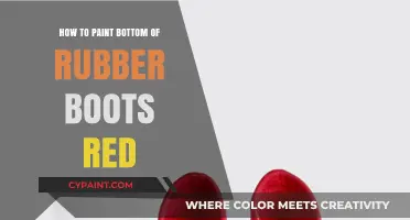 Easy DIY Guide: Painting the Bottom of Rubber Boots Red
