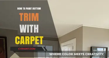 Painting Bottom Trim with Carpet: A Step-by-Step DIY Guide