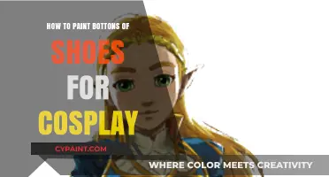 Cosplay Shoe Customization: Painting Buttons for a Perfect Finish