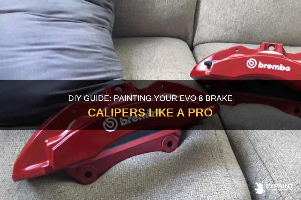 how to paint brake calipers evo 8