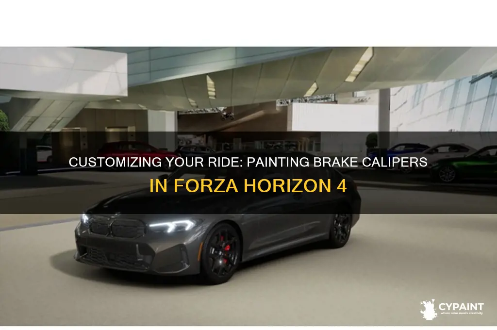 how to paint brake calipers forza horizon 4
