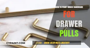 Easy DIY Guide: Painting Brass Hardware for Drawer Pulls