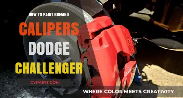 Customizing Your Dodge Challenger: Brembo Caliper Painting Guide