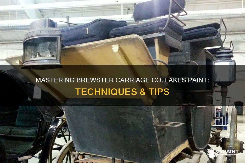 how to paint brewster carriage company lakes paint