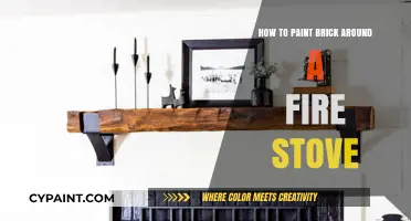 Painting Brick Around a Fire Stove: A Step-by-Step Guide