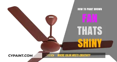 Mastering Shiny Brown Fan Painting: Tips for a Glossy Finish