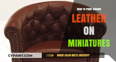 Mastering Miniature Brown Leather Painting Techniques for Realistic Results