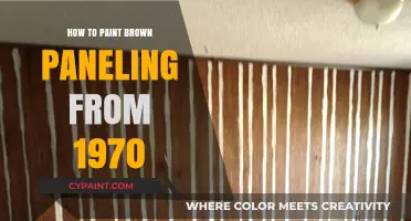 Revamp 1970s Brown Paneling: A Modern Painting Guide