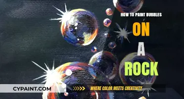 Creative Rock Art: Mastering the Technique of Painting Bubbles