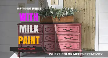 Mastering Milk Paint: Techniques for Painting Realistic Bubbles Easily