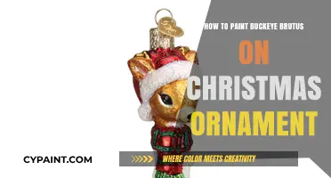 Paint Buckeye Brutus: A Festive Christmas Ornament DIY Guide