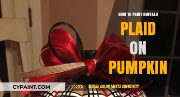 Buffalo Plaid Pumpkin Painting: Easy DIY Fall Craft Guide