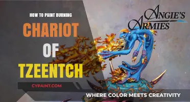 Mastering the Flames: Painting Tzeentch's Burning Chariot Step-by-Step