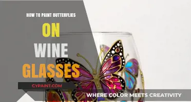 Elegant Butterfly Wine Glass Painting: A Creative DIY Guide