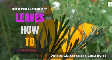 Mastering California Poppy Leaf Painting: Techniques and Tips for Artists