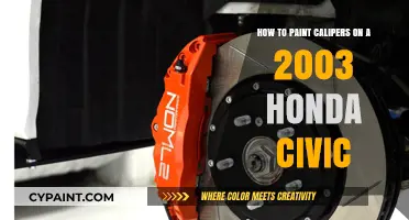 Easy DIY Guide: Painting Calipers on Your 2003 Honda Civic