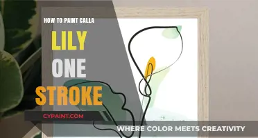 Mastering One Stroke Calla Lily Painting: Easy Step-by-Step Guide