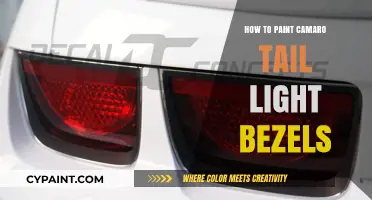 DIY Guide: Painting Camaro Tail Light Bezels for a Custom Look