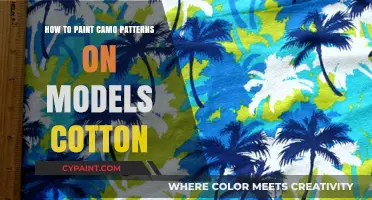 Mastering Camo: Painting Techniques for Cotton Model Surfaces