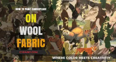 Mastering Camouflage: Techniques for Painting Wool Fabric Effectively