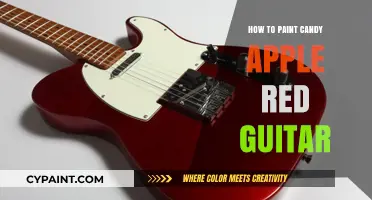 Mastering Candy Apple Red: A Step-by-Step Guitar Painting Guide