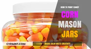 DIY Candy Corn Mason Jars: Easy Halloween Craft Tutorial