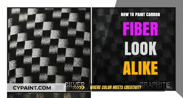 Mastering the Art of Painting Carbon Fiber Look-Alike Surfaces