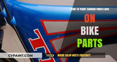 Creating a Carbon Fiber Look on Bike Parts