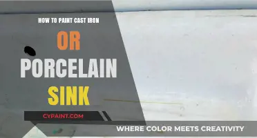 Revitalize Your Sink: Painting Cast Iron or Porcelain Made Easy