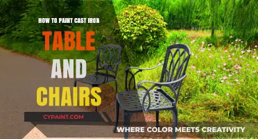 Revamp Your Cast Iron Furniture: A Step-by-Step Painting Guide
