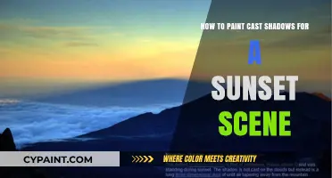 Painting Sunset Shadows: Capturing the Golden Hour's Magic