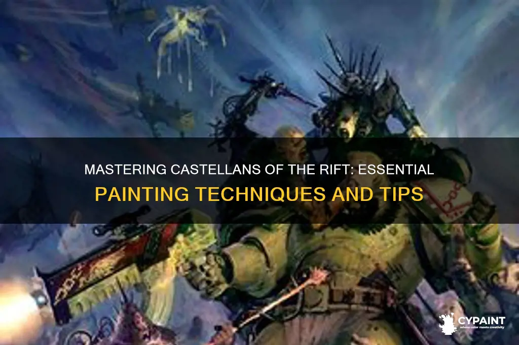 how to paint castellans of the rift