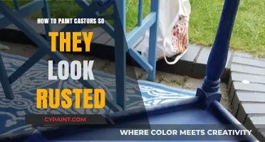 DIY Rusted Castors: Easy Painting Techniques for Authentic Vintage Look